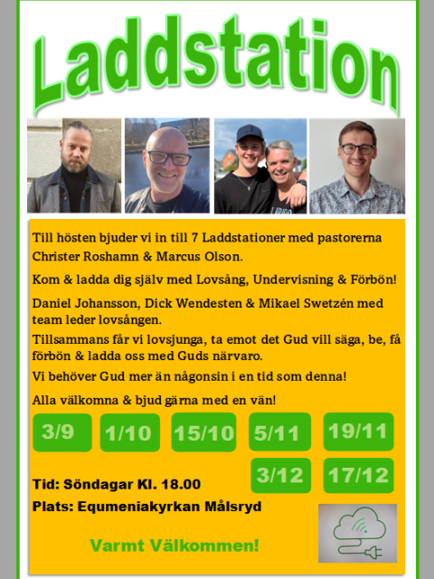 Laddstation 1 oktober med Magnus Sund