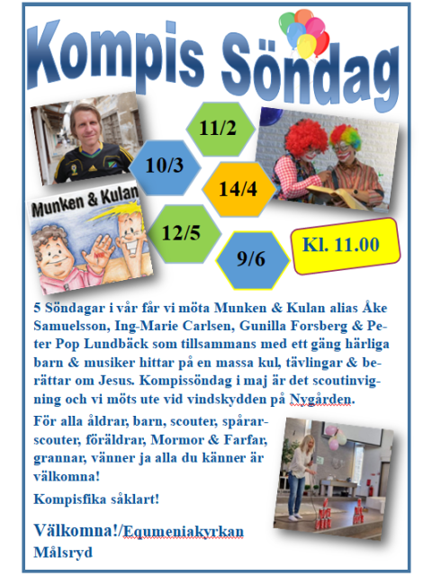 Kompissöndag 14 April