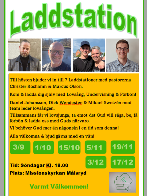 Laddstation 19 November med Christer Roshamn